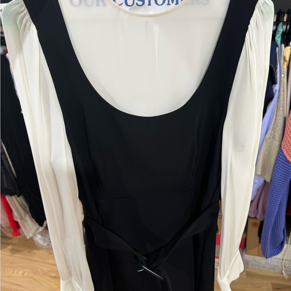 Cinq à Sept Leila Long-Sleeve Skater Dress - Picture 3 of 4